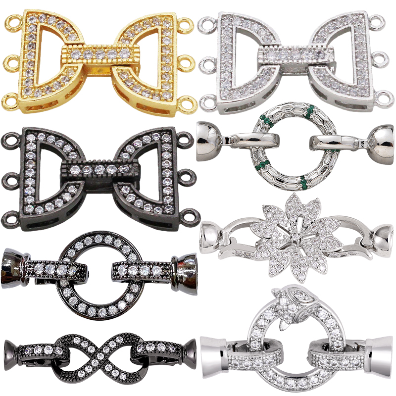 Jewelry Making Material - Juya - Cierres Decorativos Chapados en