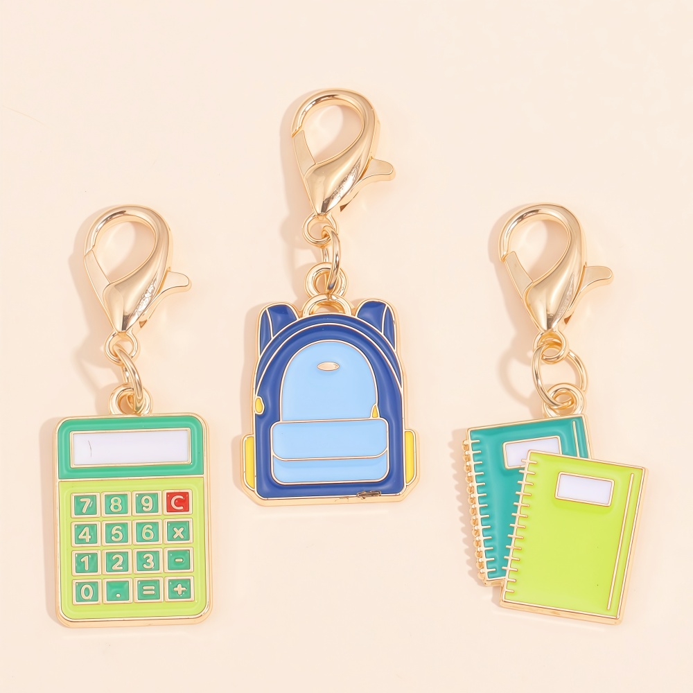 10 piezas de dijes de esmalte  - Jewelry Making Journal reseña y precio