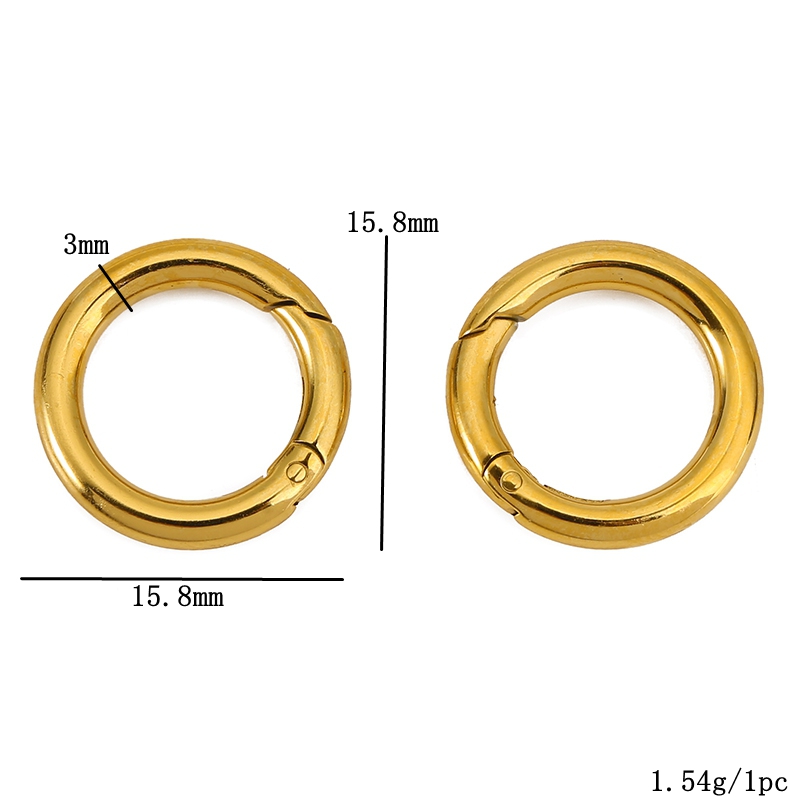 2 cierres de acero inoxidable, - Jewelry Making Metal Supplies reseña y precio
