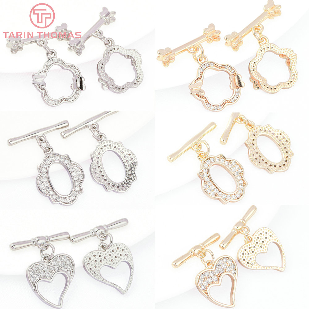 Conjunto de 4 pulseras de lató - Toggle Clasp Gold reseña y precio