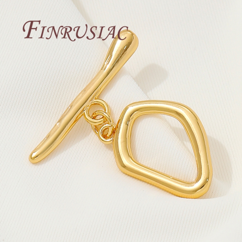 Cierres de palanca chapados en - Toggle Clasp Gold reseña y precio