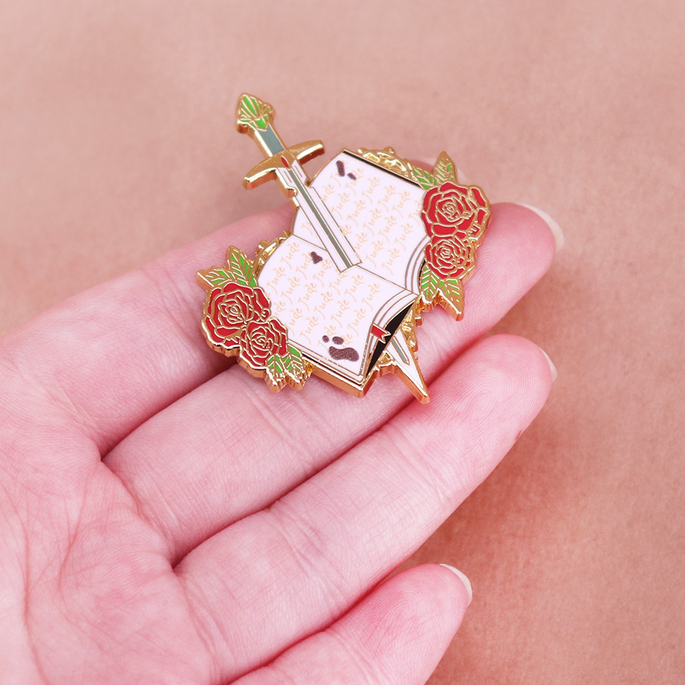 Pin esmaltado de Metal con esp - Jewelry Making Journal reseña y precio