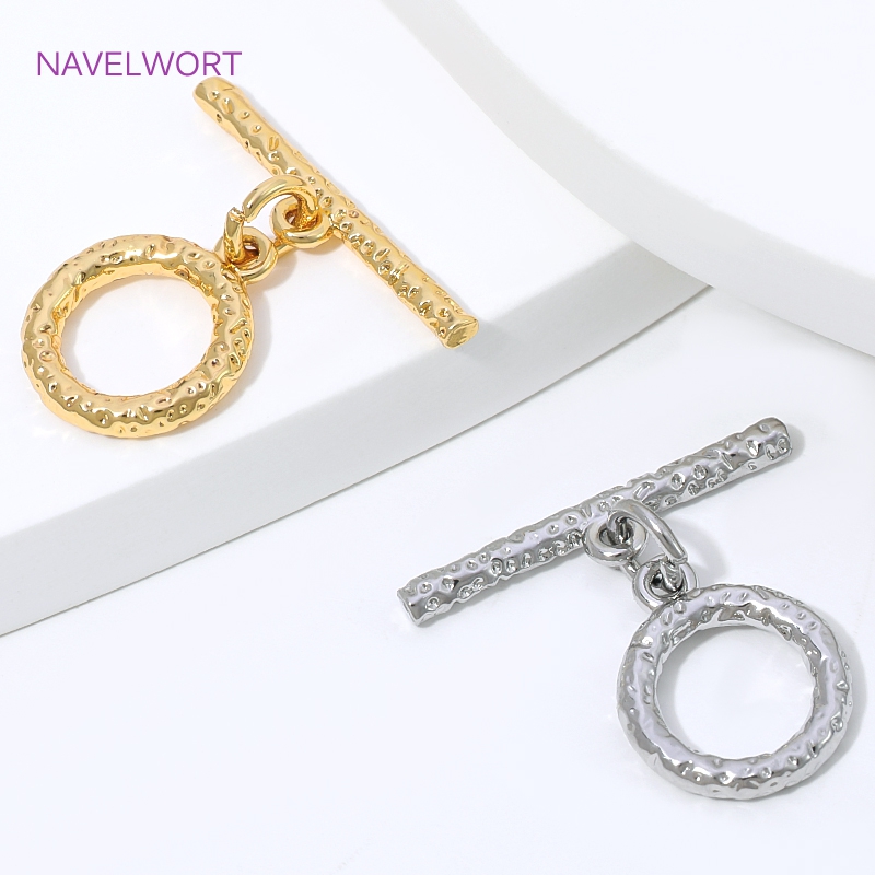 Cierres de latón para la fabri - Toggle Clasp Gold reseña y precio