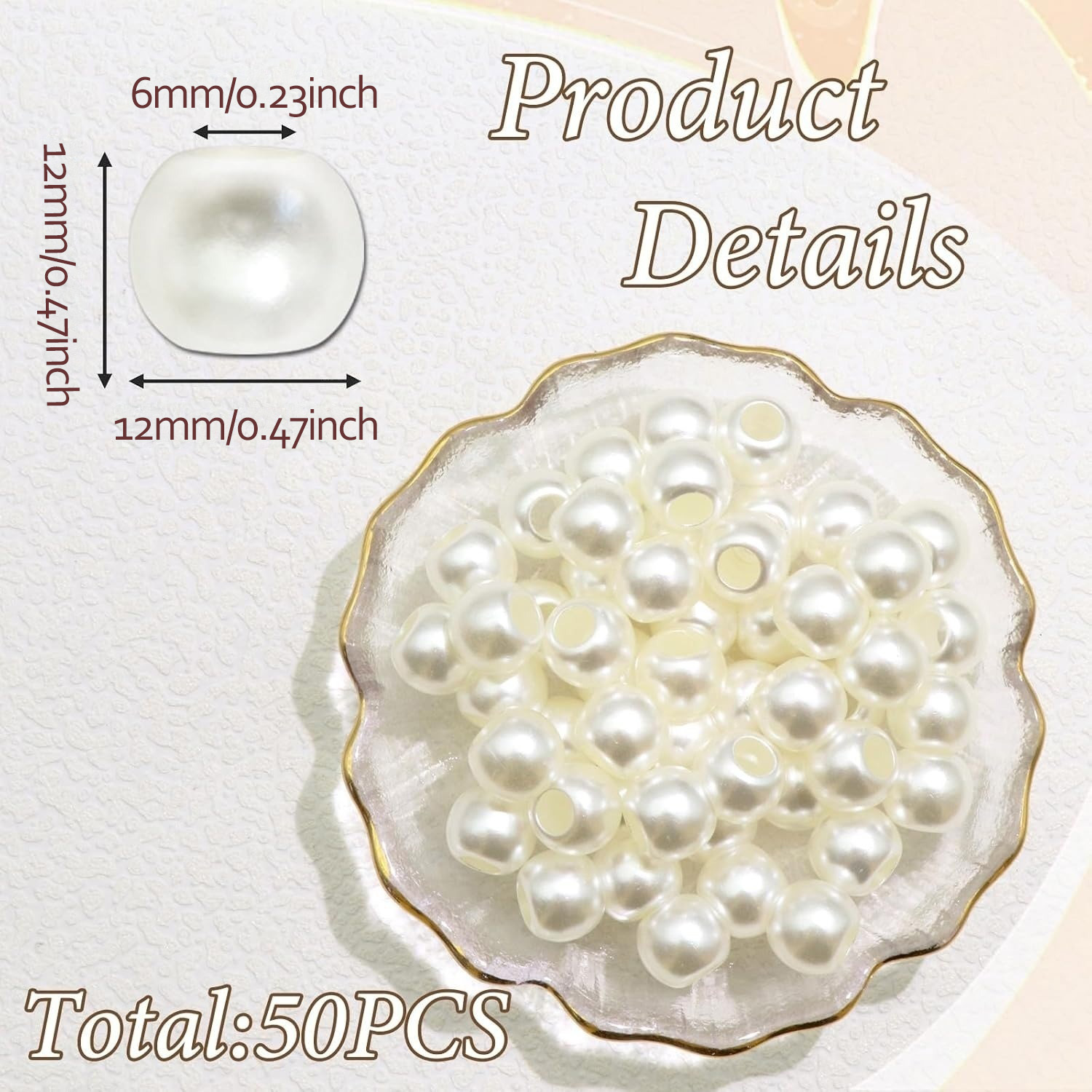 50 Uds. De cuentas para el cab - Seed Bead Tube reseña y precio