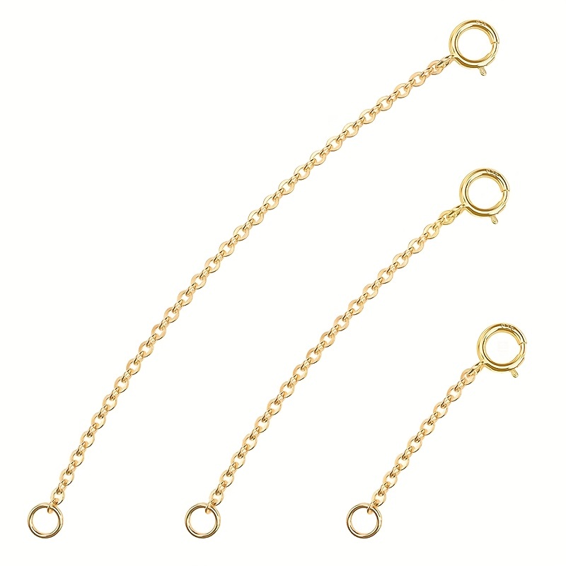 Cadenas de extensión con cierr - Jewelry Making Metal Supplies reseña y precio