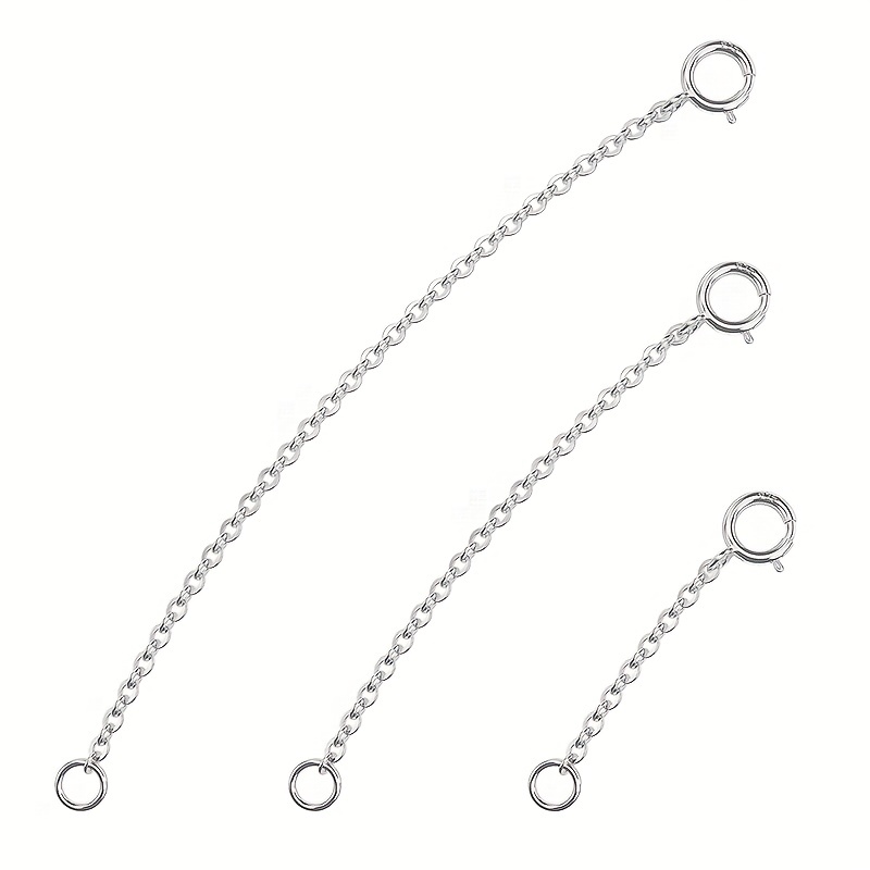 Cadenas de extensión con cierr - Jewelry Making Metal Supplies reseña y precio