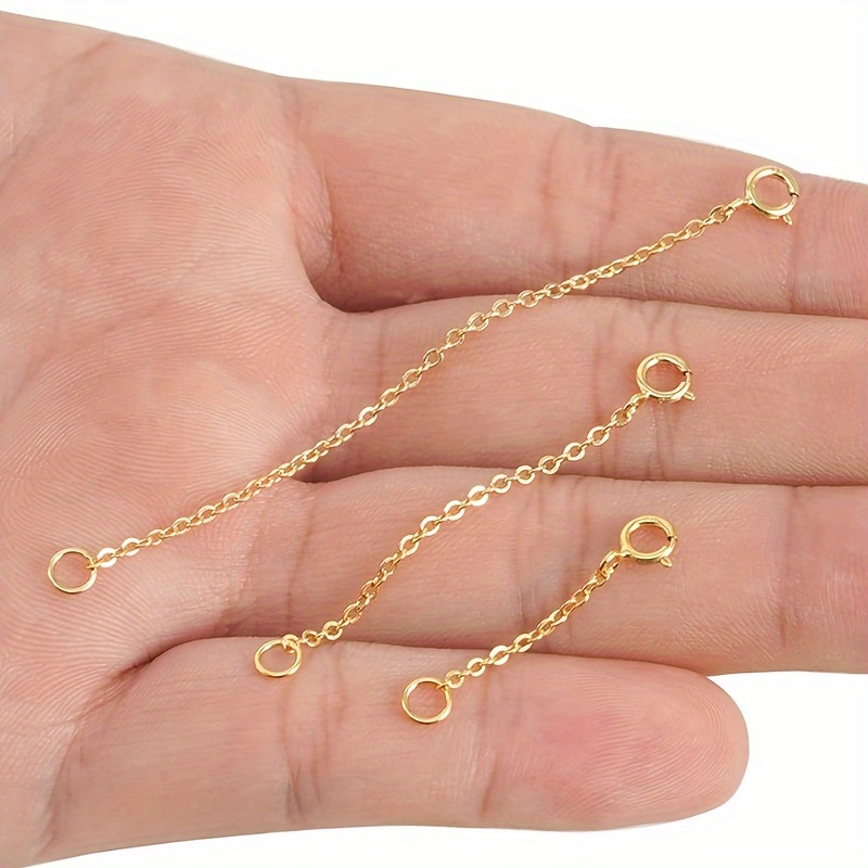Cadenas de extensión con cierr - Jewelry Making Metal Supplies reseña y precio