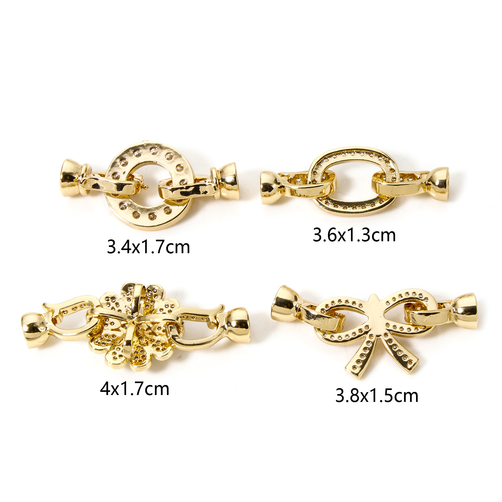 Cierres plegables de latón, la - Jewelry Making Material reseña y precio