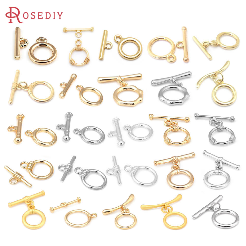 Cierres de Pulsera Redondos de - Toggle Clasp Gold reseña y precio