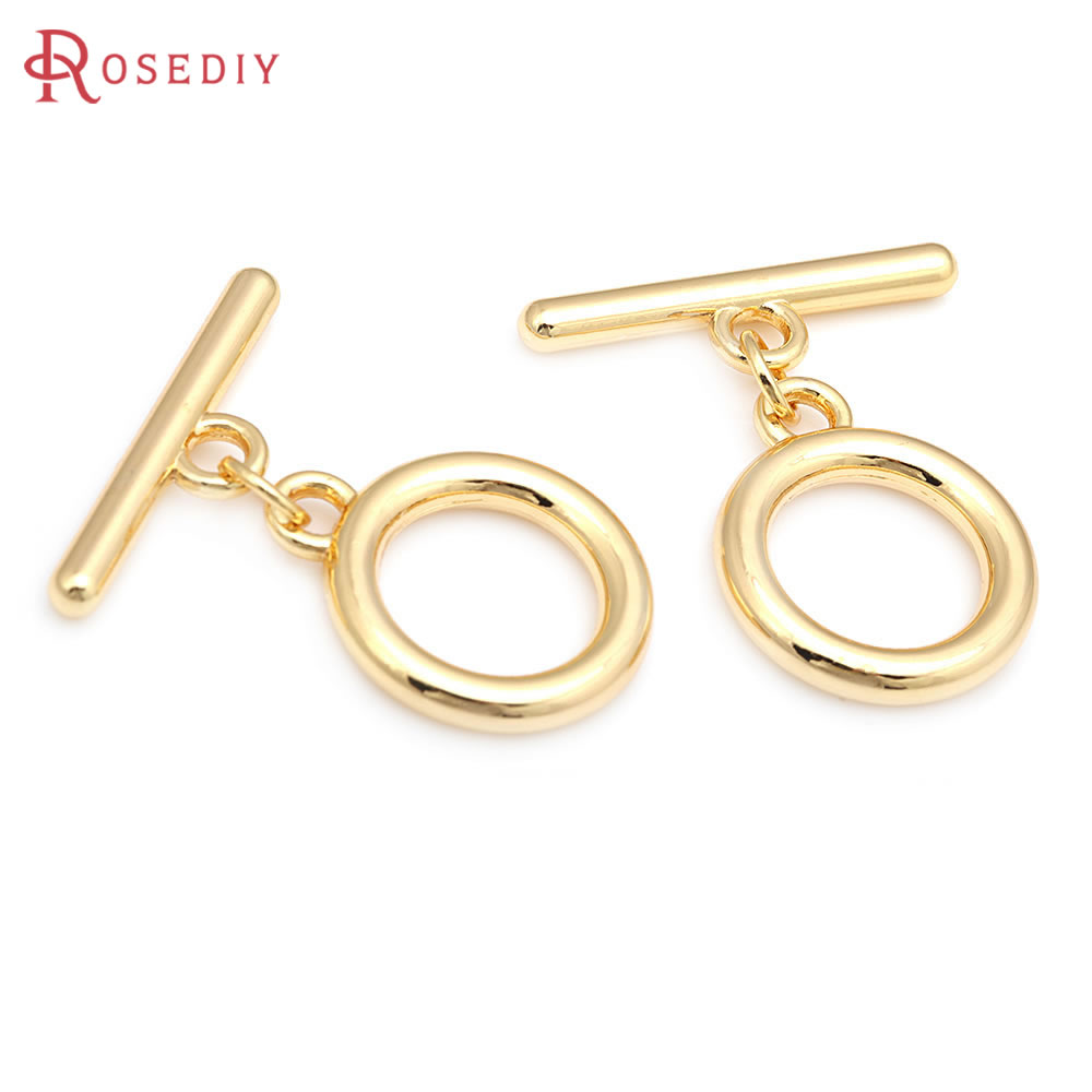 Cierres de Pulsera Redondos de - Toggle Clasp Gold reseña y precio