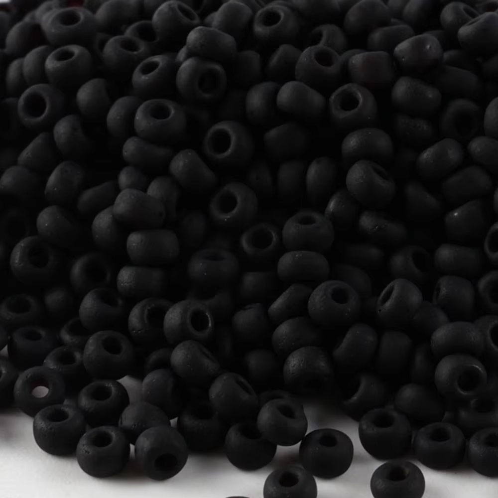 Cuentas de Semilla Negras y Bl - Seed Bead Tube reseña y precio