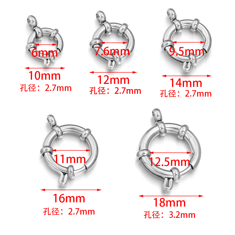2 piezas de cierres de resorte - Jewelry Making Material reseña y precio