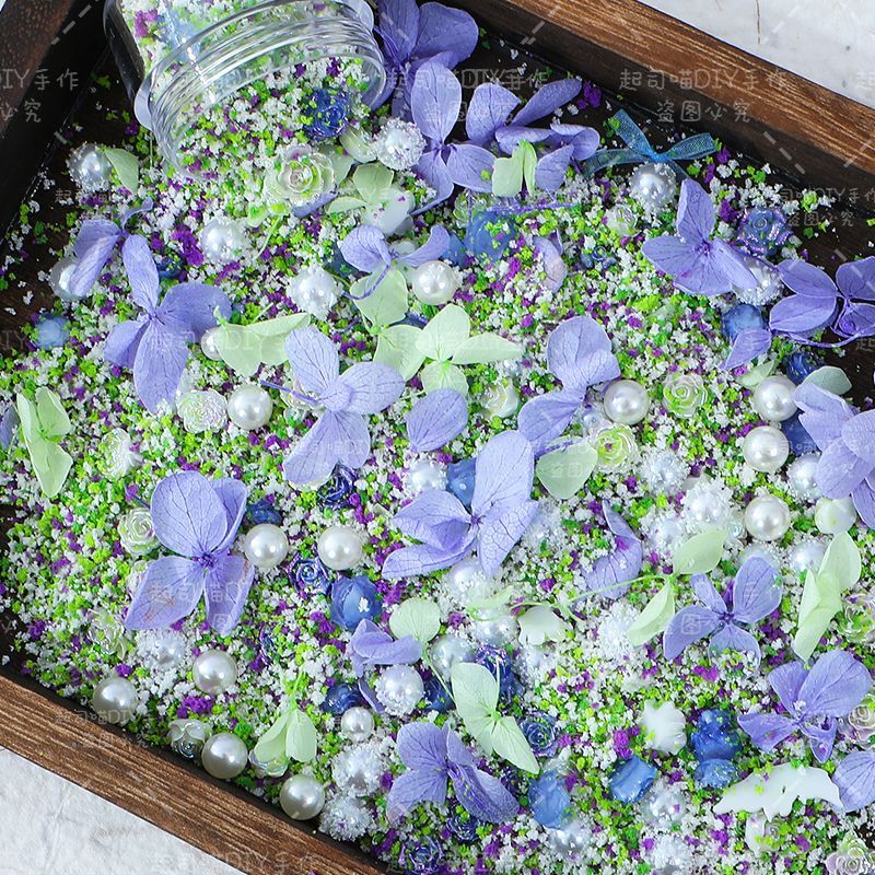 Polvo Floral de Hortensia Mixt - Jewelry Making Journal reseña y precio