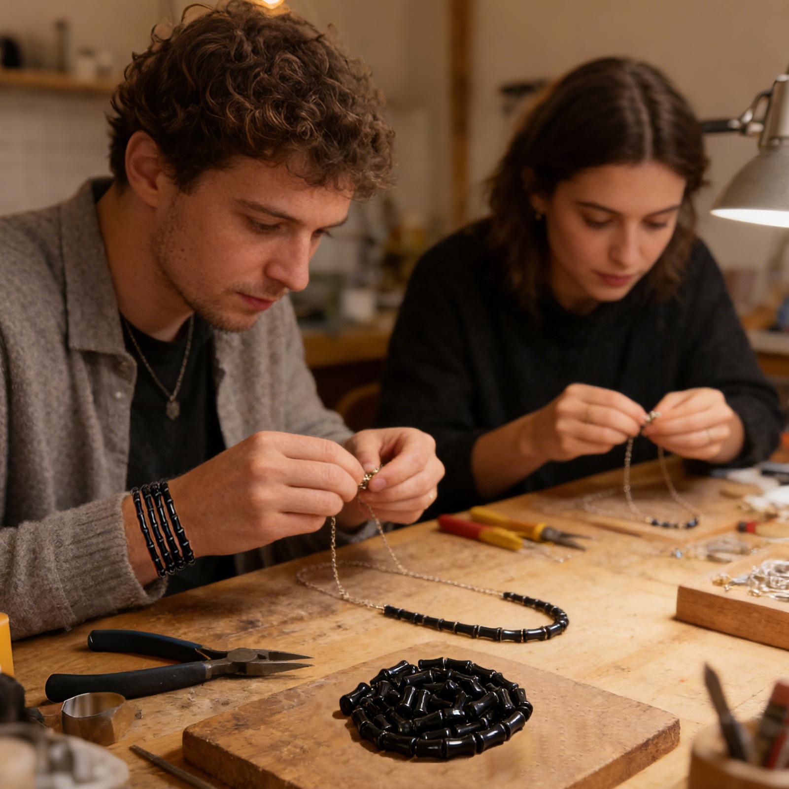 50 piezas de cuentas de vidrio - Jewelry Making For Teens reseña y precio