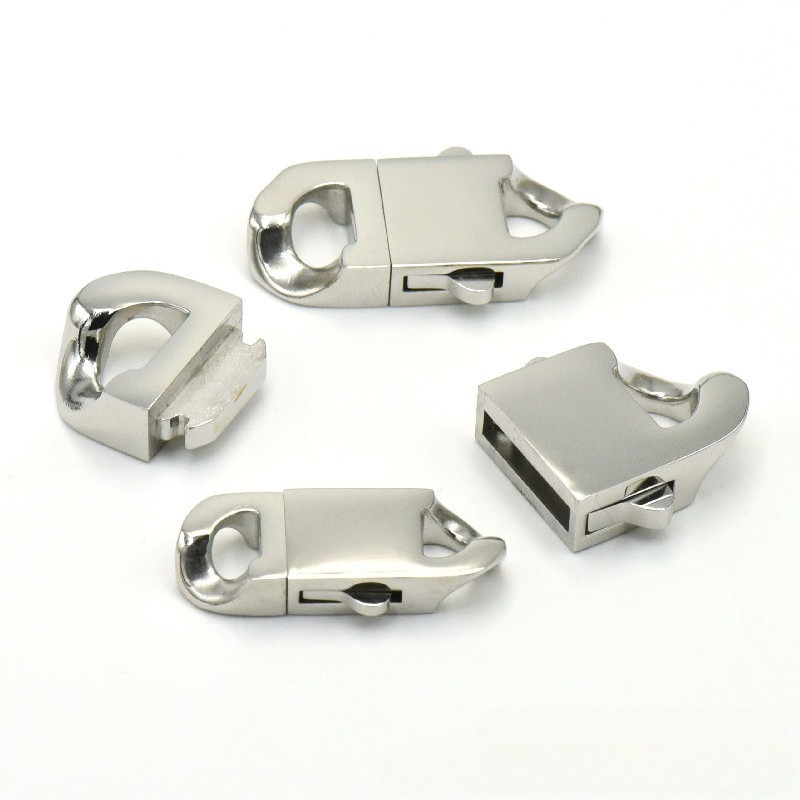 Cierre de resorte de acero ino - Jewelry Making Metal Supplies reseña y precio
