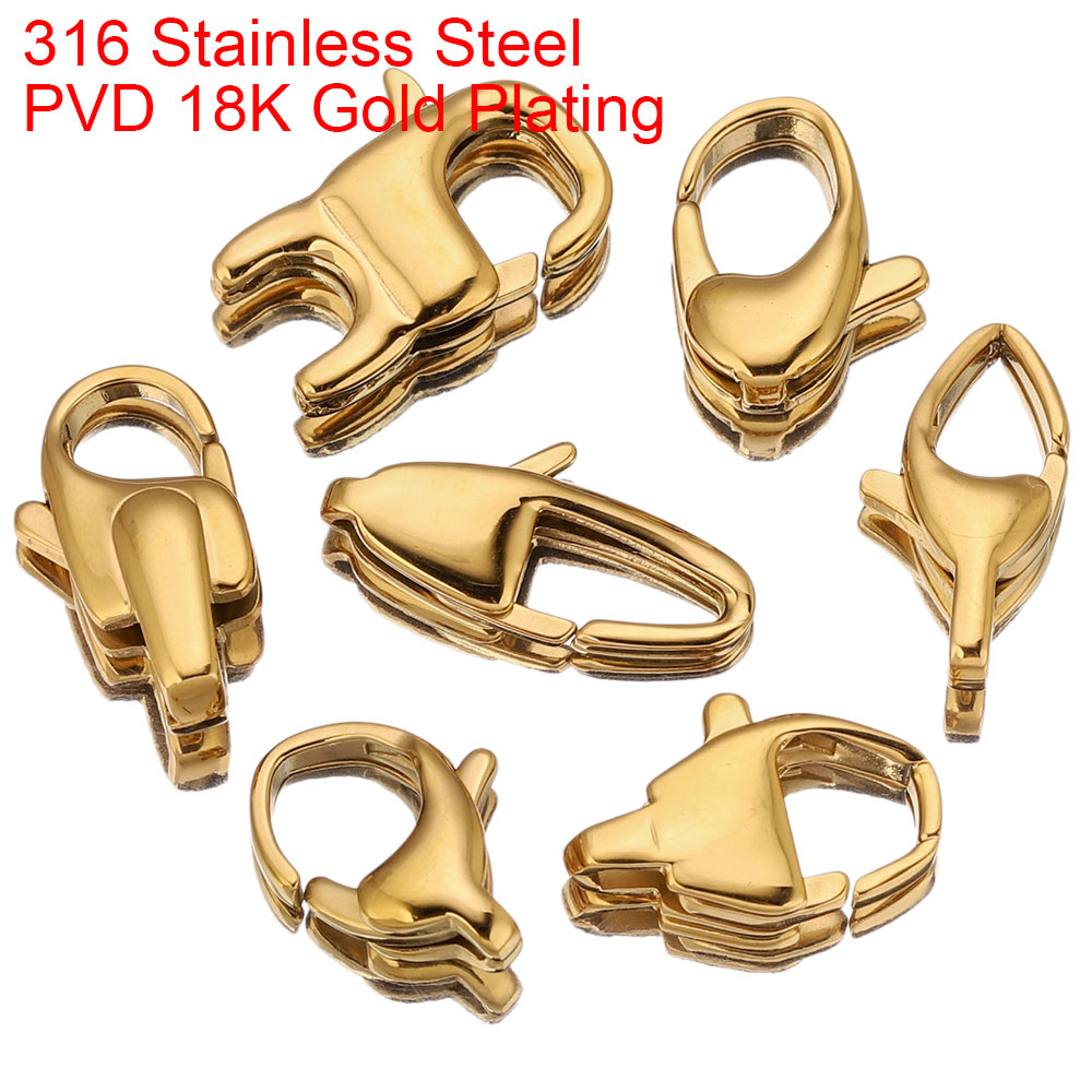 2 Piezas de Cierres de Acero I - Jewelry Making Metal Supplies reseña y precio
