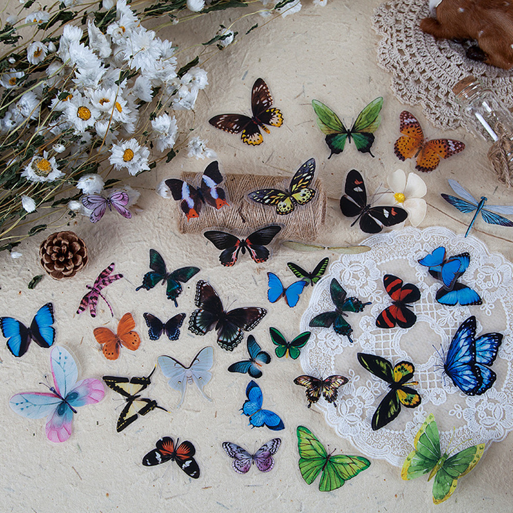40 unids/bolsa pegatinas de ma - Jewelry Making Journal reseña y precio